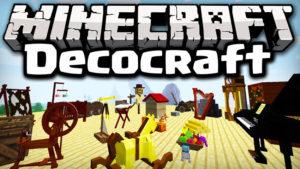 Мод на мебель и декор - Decocraft 1.18.2, 1.17.1, 1.16.5, 1.12.2, 1.11.2, 1.7.10