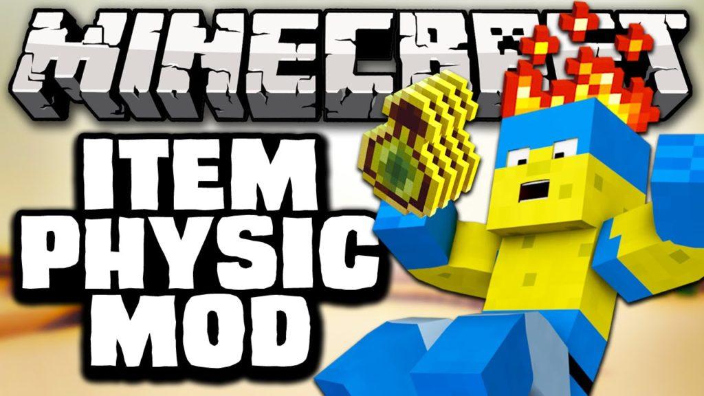 Мод ItemPhysic для minecraft 1.20.2? 1.19.4, 1.18.2, 1.17.1, 1.16.2, 1.15.2, 1.12.2, 1.7.10