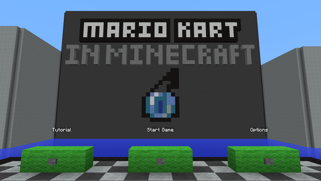Карта Mario Kart для minecraft 1.12.2/1.11.2 Карта Mario Kart для minecraft 1.12.2/1.11.2
