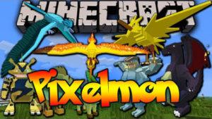 Мод на Покемоны - Pixelmon для minecraft 1.16.5/1.12.2/1.10.2/1.8.9/1.7.10/1.6.4/1.5.2