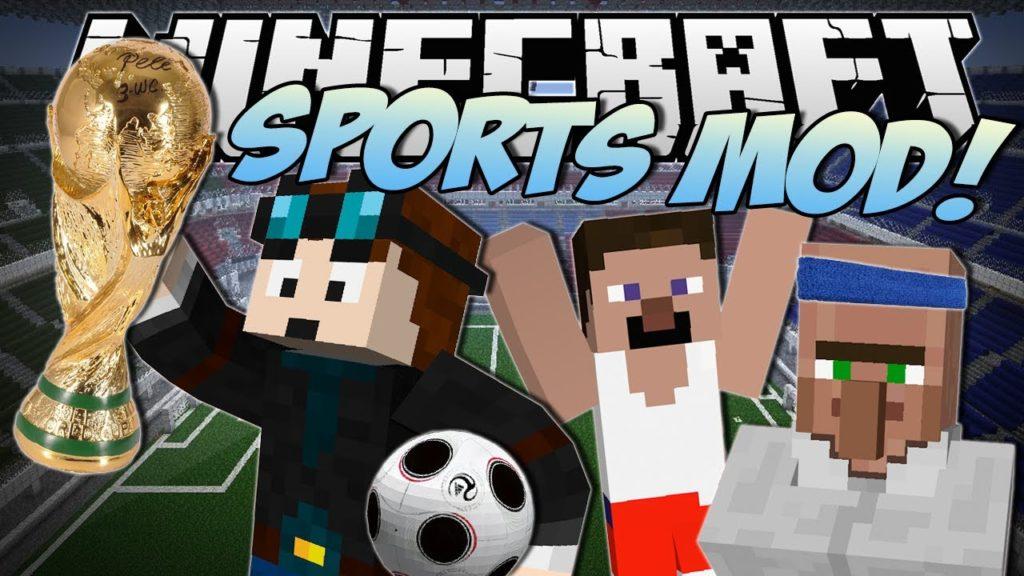 Мод на спорт - Sports mod для minecraft 1.7.10/1.5.2 Мод на спорт - Sports mod для minecraft 1.7.10/1.5.2