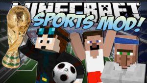 Мод на спорт - Sports mod для minecraft 1.7.10/1.5.2