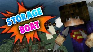 Мод на сундук в лодке - Storage Boats для minecraft 1.12.2/1.11.2/1.10.2