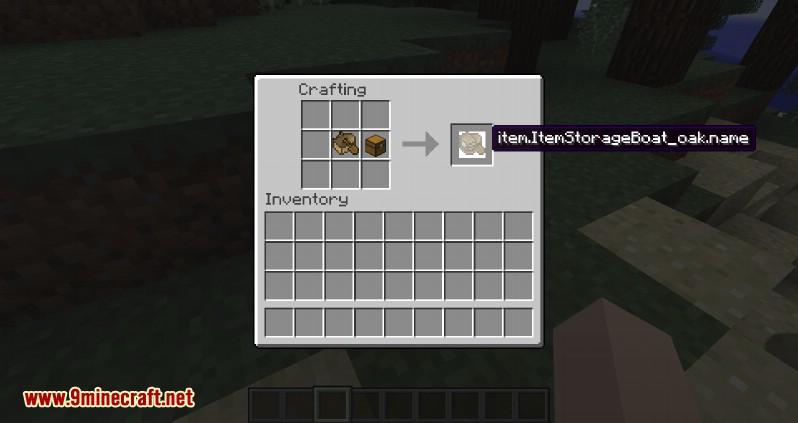 Мод на сундук в лодке - Storage Boats для minecraft 1.12.2/1.11.2/1.10.2 1 Мод на сундук в лодке - Storage Boats для minecraft 1.12.2/1.11.2/1.10.2