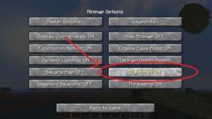 Мод VoxelMap 1.19.3, 1.18.2, 1.17.1, 1.16.5, 1.15.2, 1.14.4, 1.12.2, 1.7.10 (удобная мини-карта)