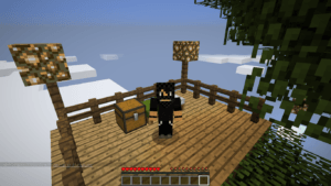 Карта Выживание на дереве для minecraft