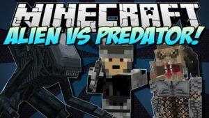 Мод Aliens vs Predator для minecraft 1.12.2, 1.10.2, 1.7.10