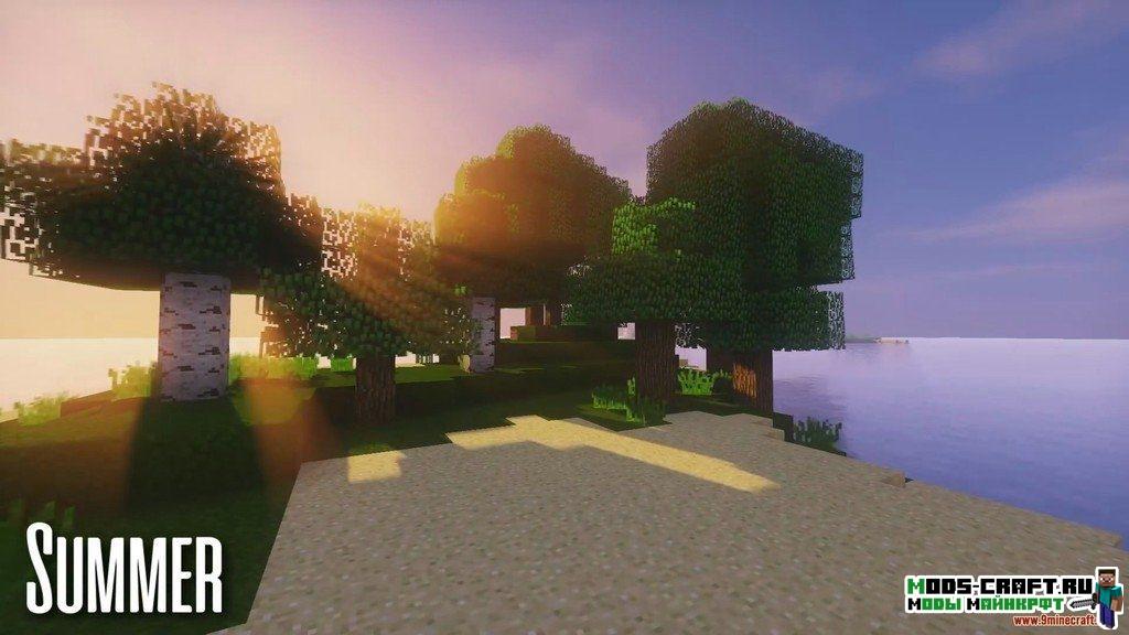 Ресурс-пак Seasons для minecraft 1.12.2 1.11.2 Ресурс-пак Seasons для minecraft 1.12.2 1.11.2