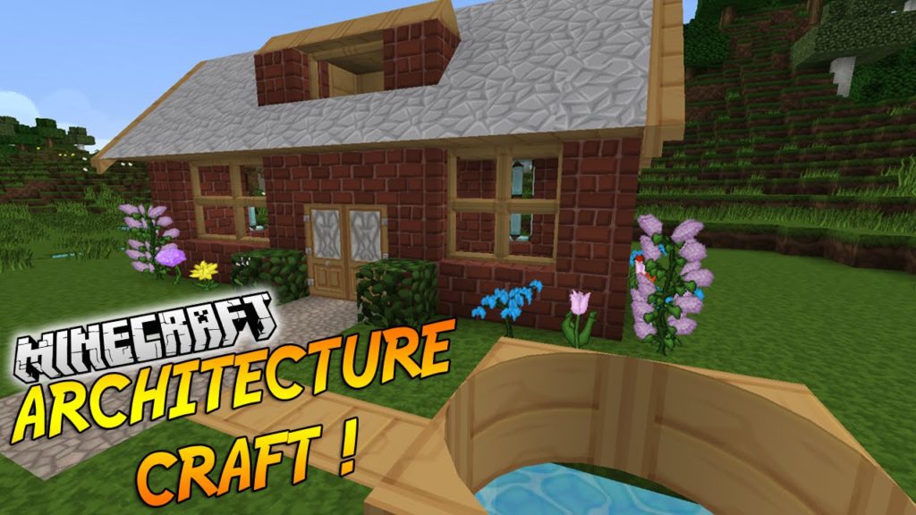 Мод ArchitectureCraft для minecraft 1.12.2, 1.10.2, 1.7.10