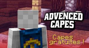 Мод на плащи - Advanced Capes для minecraft 1.12.2 1.11.2 1.10.2 1.9.4 1.8 1.7.10