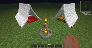 Мод Camping для minecraft 1.12.2, 1.11.2, 1.7.10