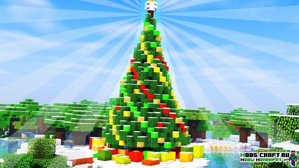 Decoratable Christmas Trees мод для minecraft 1.12.2 1.10.2 1.7.10 Decoratable Christmas Trees мод для minecraft 1.12.2 1.10.2 1.7.10