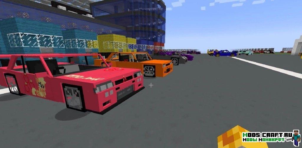 Мод на гоночные машины для minecraft 1.7.10 Мод на гоночные машины для minecraft 1.7.10