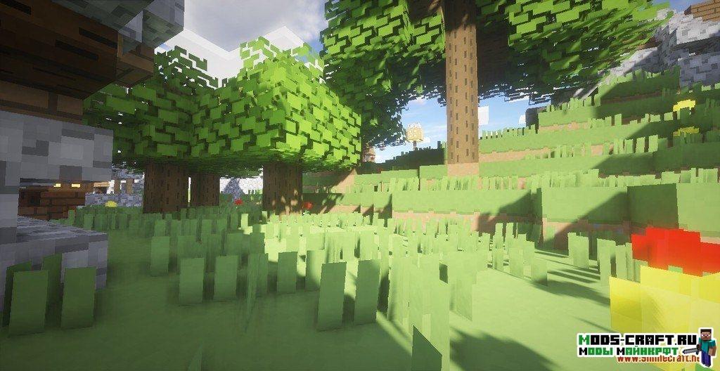 Ресурс-пак ShineCraft для minecraft 1.12.2 1.11.2