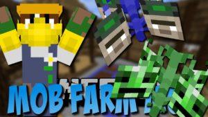 Мод Mob Farm для minecraft 1.12.2 1.11.2 1.10.2
