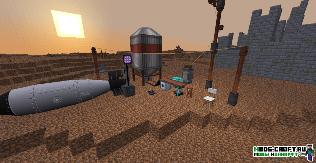 Сборка на тему постапокалипсиса minecraft 1.7.10