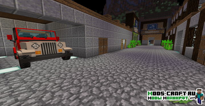 Мод на Динозавров - JurassiCraft для minecraft 1.12.2, 1.7.10