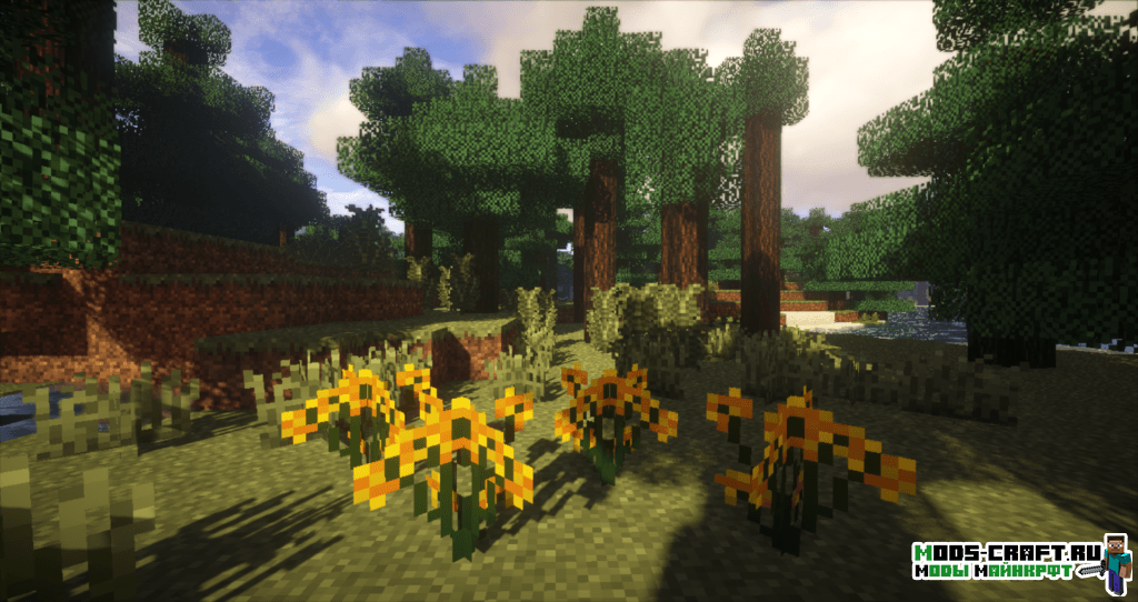 Мод на новые растения - Plants Mod для minecraft 1.12.2 1.11.2 1.10.2