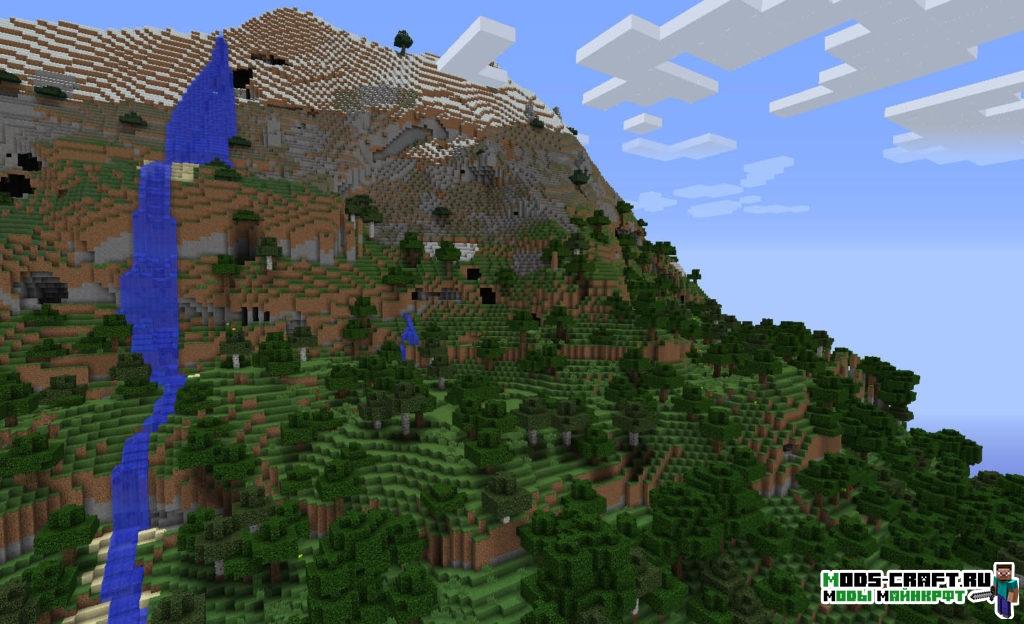 Мод Alternate Terrain Generation для minecraft 1.11.2 1.10.2 1.7.10 1.7.2 1.6.4 1.5.2