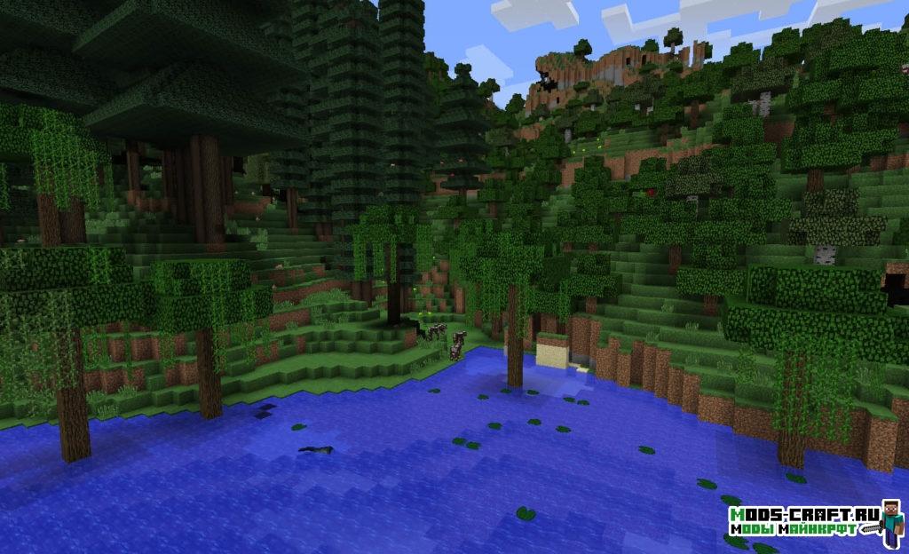 Мод Alternate Terrain Generation для minecraft 1.11.2 1.10.2 1.7.10 1.7.2 1.6.4 1.5.2