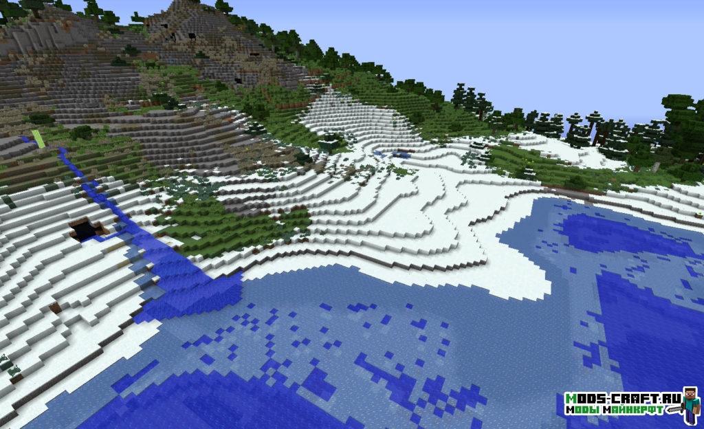 Мод Alternate Terrain Generation для minecraft 1.11.2 1.10.2 1.7.10 1.7.2 1.6.4 1.5.2