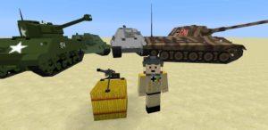 Мод на Танки/оружие/самолёты для minecraft 1.12.2 1.8 1.7.10 1.7.2 1.6.4 1.5.2