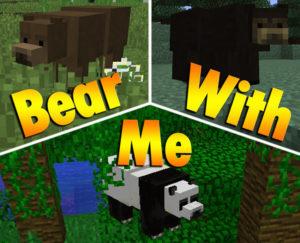 Мод на Медведей - Bear With Me для minecraft 1.12.2 1.11.2 1.10.2