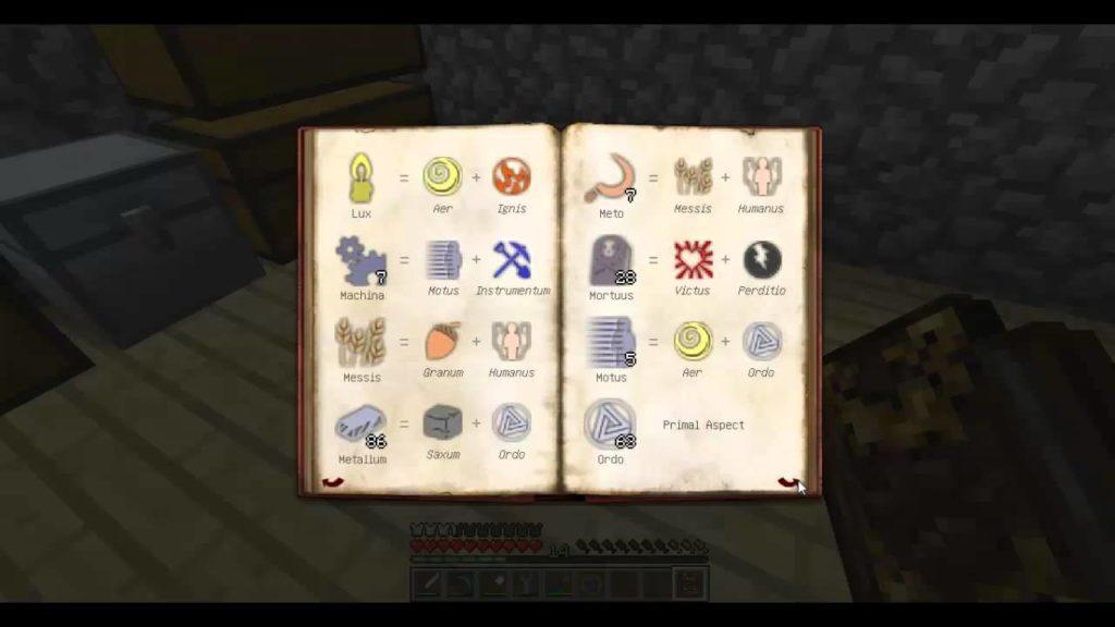 Мод Thaumcraft для minecraft 1.12.2, 1.10.2, 1.7.10