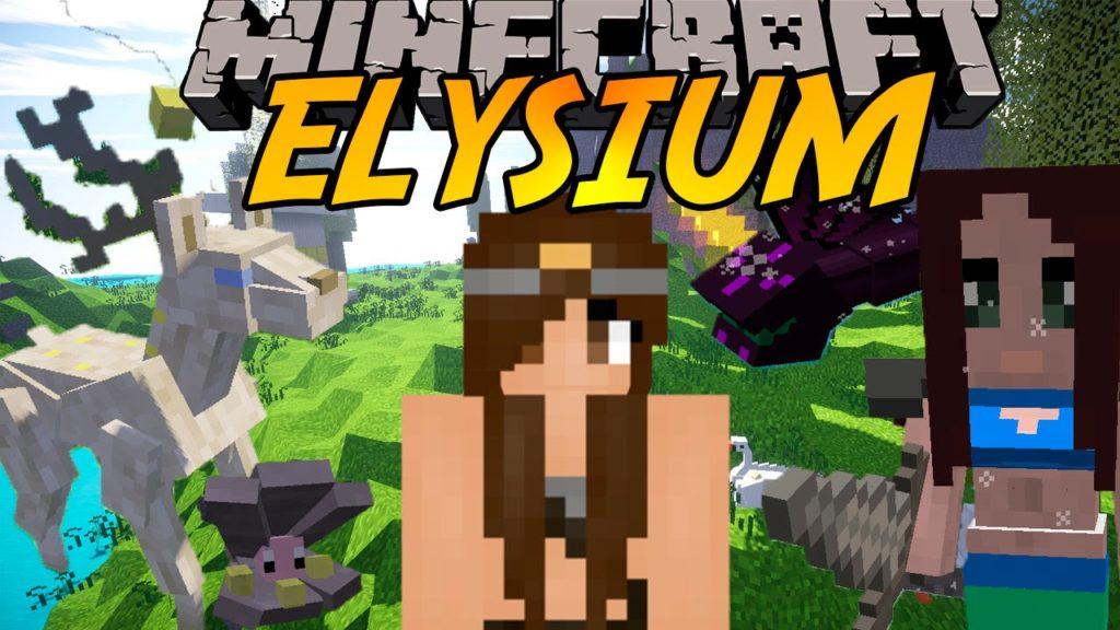 Мод на новое измерение - The Elysium для minecraft 1.7.10 1.7.2