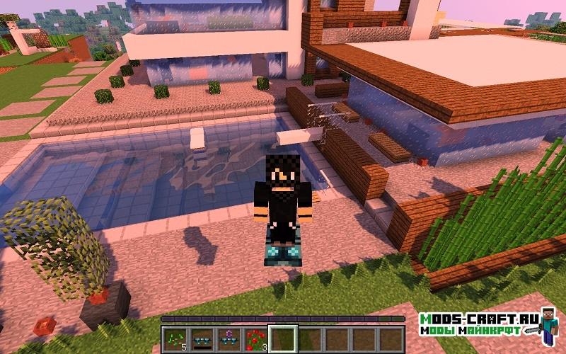 Мод на Воздушный сноуборд - Yrsegal’s Hoverboard для minecraft 1.12.2 Мод на Воздушный сноуборд - Yrsegal’s Hoverboard для minecraft 1.12.2