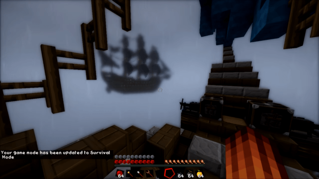 Мод на пиратские корабли - Valkyrien Warfare для minecraft 1.12.2 1.11.2 1.10.2