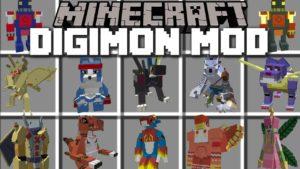 Мод на Дигимобов - Digimobs для minecraft 1.11.2 1.10.2 1.8.9 1.7.10 1.7.2 1.6.4 1.5.2