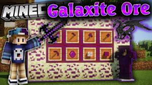 Мод на новую руду - Galaxite Ore для minecraft 1.12.2