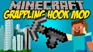 Мод Grappling Hook для minecraft 1.20.1 1.19.4 1.18.2 1.17.1 1.16.5 1.12.2 1.11.2 1.10.2 1.9.4 1.8.9 1.8 1.7.10