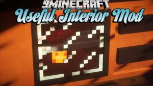 Мод на мебель и декор - Useful Interior для minecraft 1.12.2