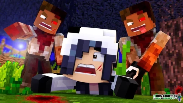 Мод Brutal Zombie Siege для minecraft 1.12.2 1.12.1 1.12