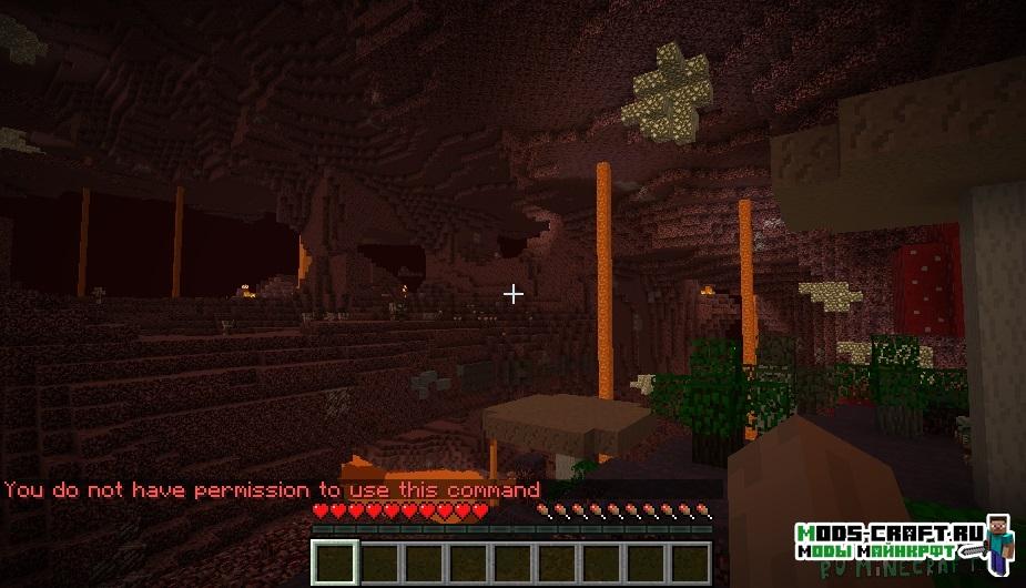 Выбраться из ада - Nether Living для minecraft 1.12.2 1.12.1 12.2
