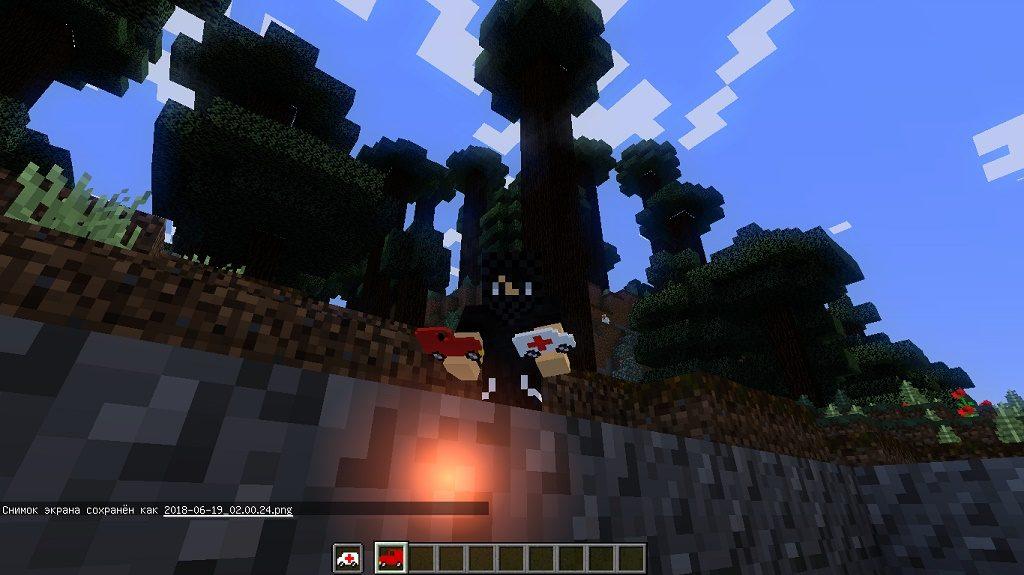 Мод на микромашинки - Inventory Vehicles для minecraft 1.12.2