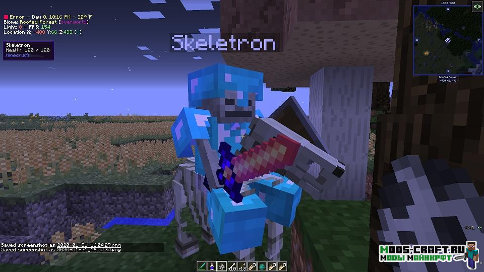 Мод на усиление мобов - Rough Mobs Revamped 1.15.2, 1.14.4, 1.12.2