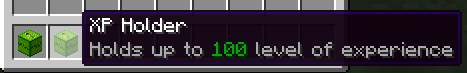 Мод XP Holder для minecraft 1.12.2 Мод XP Holder для minecraft 1.12.2
