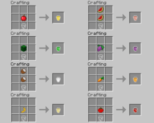 Много новой еды - мод Lots of Food для minecraft 1.10.2 1.9.4 1.8.9 1.7.10 1.7.2 1.6.4 1.5.2