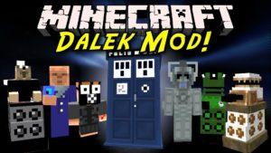 Мод на Доктор кто - Dalek для minecraft 1.12.2, 1.7.10