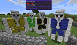 Мод на Новых големов - Extra Golems 1.19.3, 1.18.2, 1.17.1, 1.16.5, 1.15.2, 1.12.2