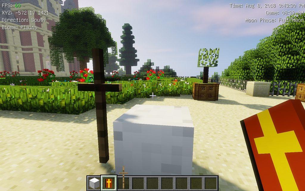 Мод на Иисуса и сатану - The Heaven для minecraft 1.12.2