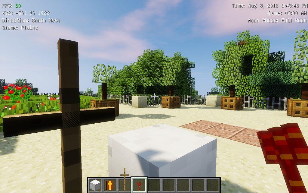 Мод на Иисуса и сатану - The Heaven для minecraft 1.12.2