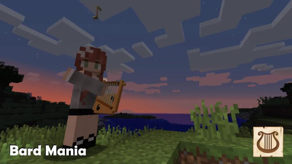 Мод на Музыкальные инструменты - Bard Mania для minecraft 1.12.2