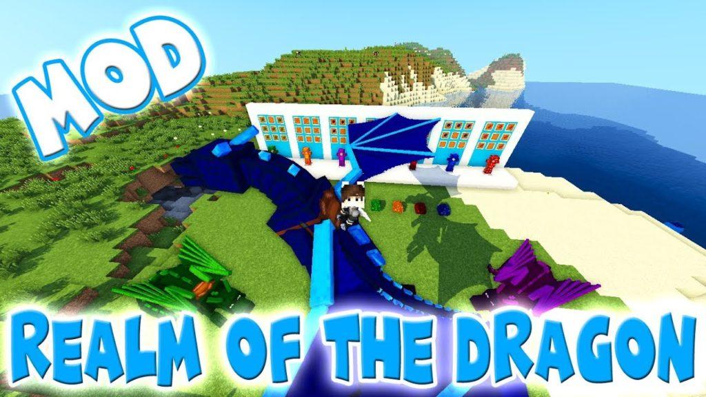 Крутой мод на драконов - Realm of The Dragons для minecraft 1.12.2 1.11.2 1.10.2