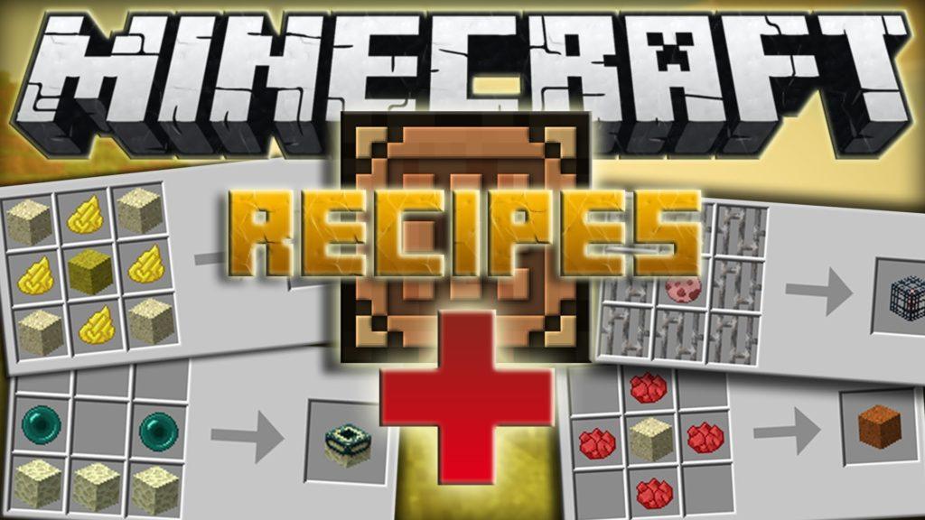 Мод на Новые рецепты - Recipes Plus для minecraft 1.7.10