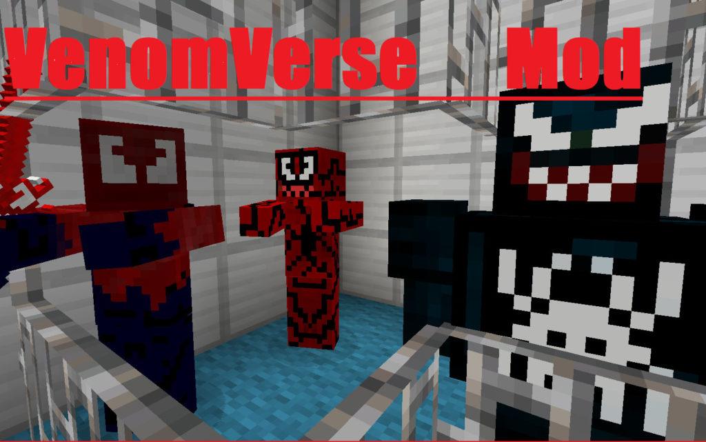 Мод на Венома, Карнажа и Токсина - Venomverse для minecraft 1.6.4