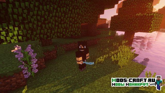 Ресурспак на красивые мечи - 3D Swords для minecraft 1.13 1.12.2 1.11.2 1.10.2 1.9.4